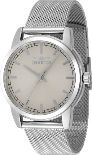Invicta Women's 48511 Celestial Quartz 3 Hand Ivory Dial Watch