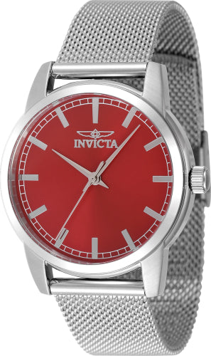 Invicta Women's 48513 Celestial Quartz 3 Hand Red Dial Watch
