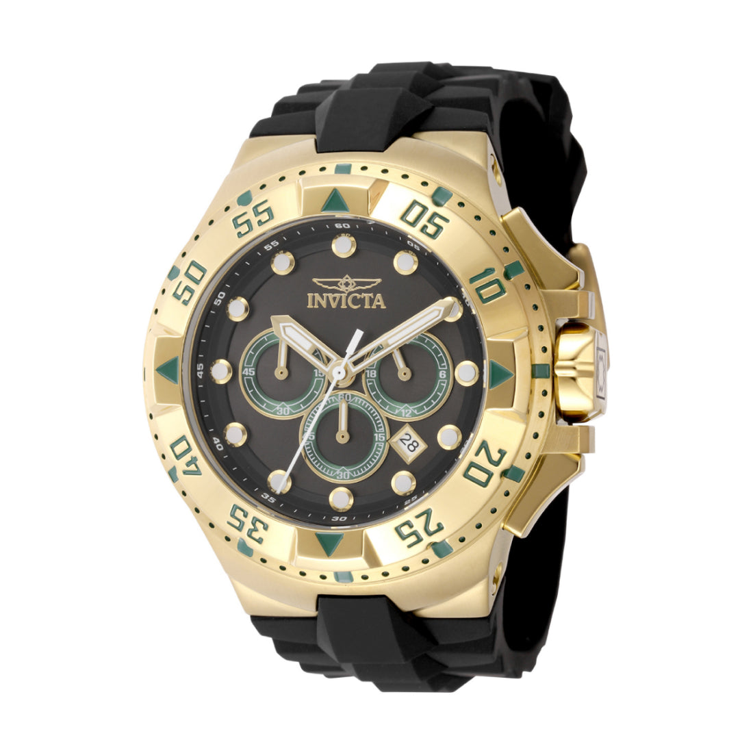 Invicta Men's 48537 Black Silicone Watch