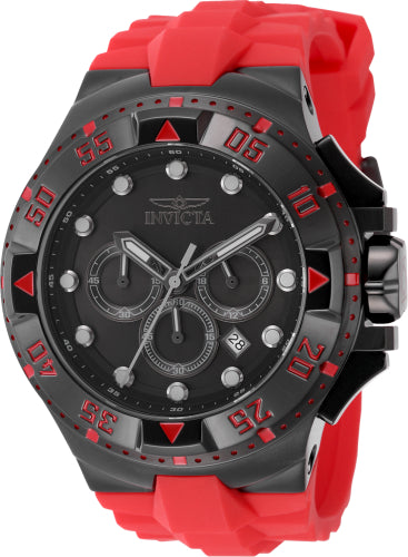 Invicta Men's 48540 Excursion Quartz VD53 Grey, Black Dial Watch