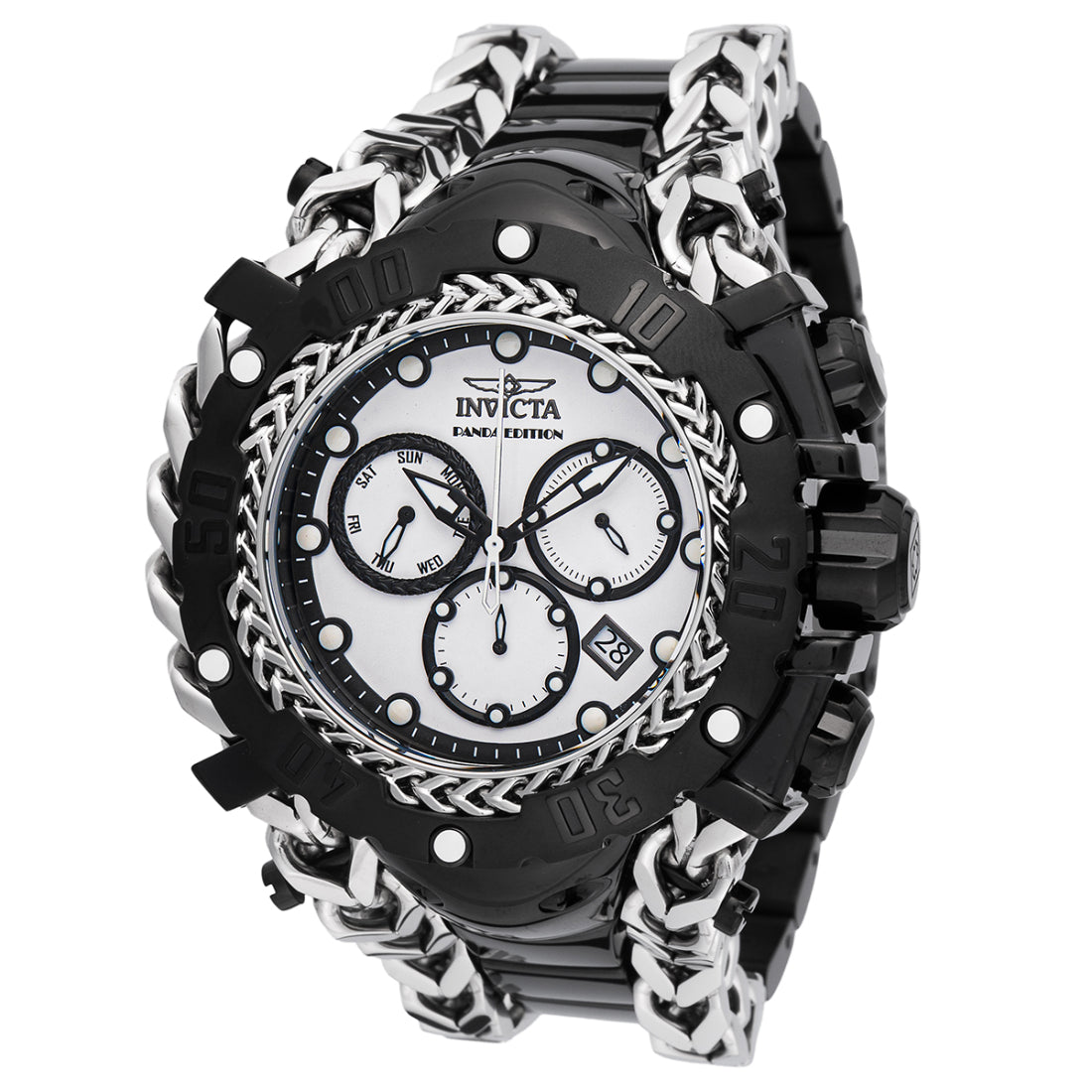 Invicta Men's 48612 Black, Steel Stainless Steel Watch