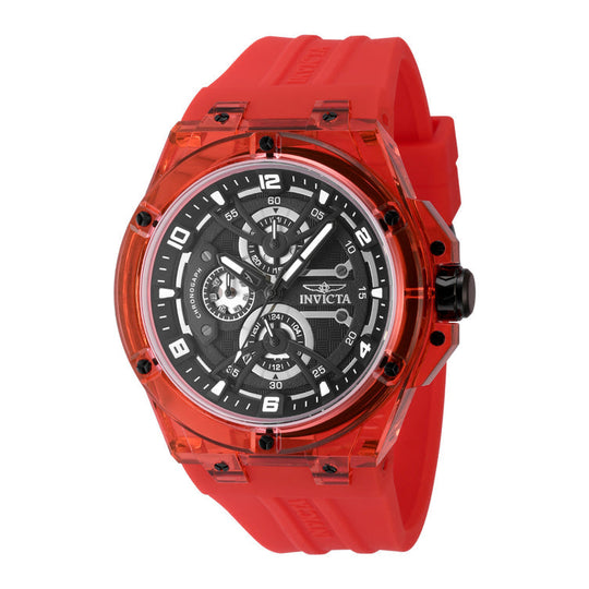 Invicta Men's 48810 Invicta Racing Quartz VH67 Black Dial Watch