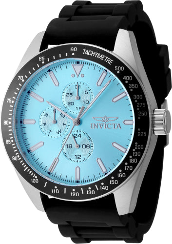 Invicta Men's 48856 Aviator Quartz VH67 Light Blue Dial Watch
