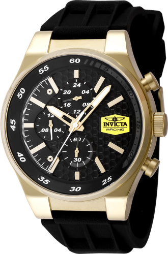 Invicta Men's 48875 Invicta Racing  Quartz Chronograph Black Dial Watch