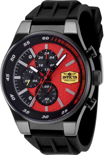 Invicta Men's 48877 Invicta Racing  Quartz Chronograph Red Dial Watch
