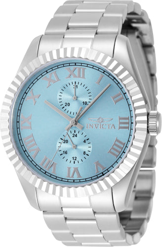 Invicta Men's 48903 Specialty Quartz Multifunction Light Blue Dial Watch
