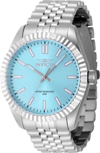 Invicta Men's 48906 Specialty Quartz 3 Hand Tiffany Blue Dial Watch