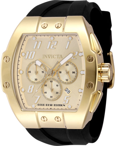 Invicta Men's 48939 Invicta Racing  Quartz Chronograph Gold Dial Watch