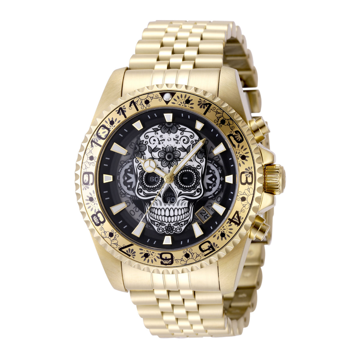 Invicta Men's 48951 Pro Diver Quartz VD53 Grey, White, Black Dial Watch