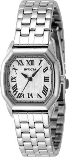 Invicta Women's 48957 Wildflower Quartz 3 Hand Silver Dial Watch