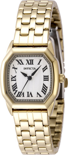 Invicta Women's 48959 Wildflower Quartz 3 Hand Silver Dial Watch