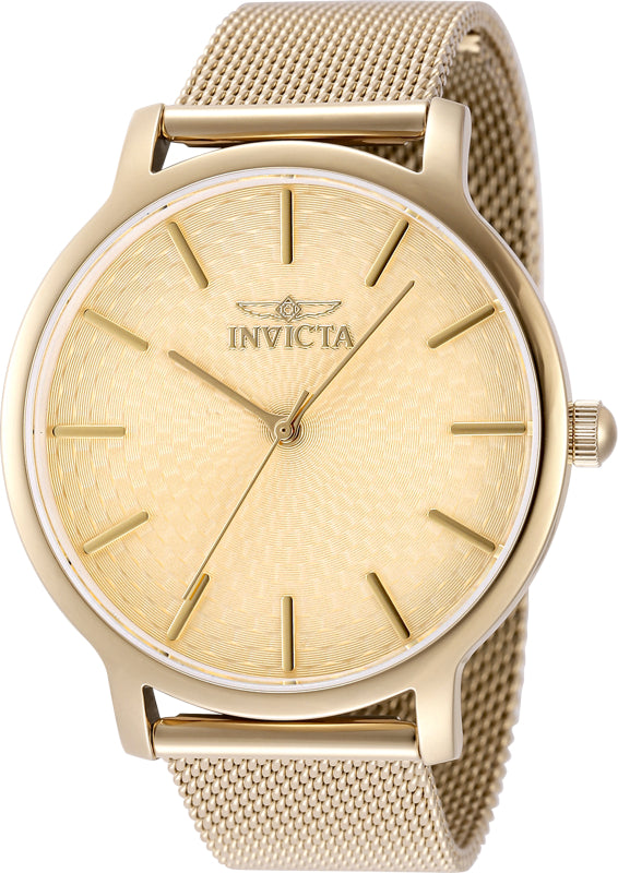 Invicta Women's 48973 Wildflower Quartz 0 Gold Dial Watch