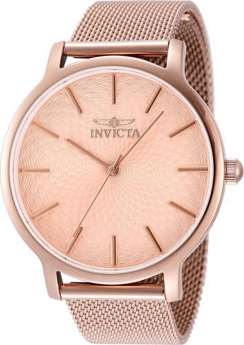 Invicta Women's 48974 Wildflower Quartz 3 Hand Rose Gold Dial Watch