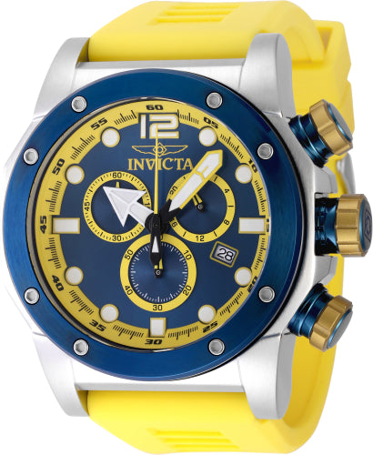 Invicta Men's 48982 Sea Hunter  Quartz Chronograph Blue Dial Watch