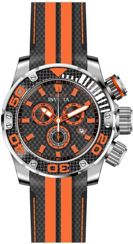 Invicta Men's 48993 Sea Hunter Quartz Chronograph Black Dial Watch