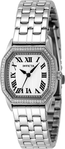 Invicta Women's 48998 Wildflower  Quartz 3 Hand Silver Dial Watch