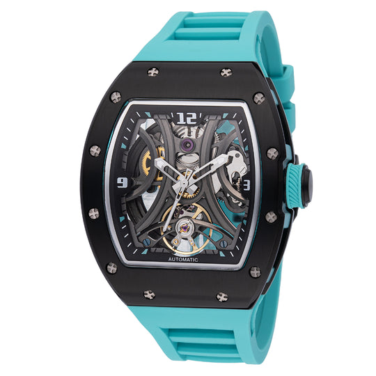 Invicta S1 Rally Men's Light Blue Strap Automatic Watch - 49022