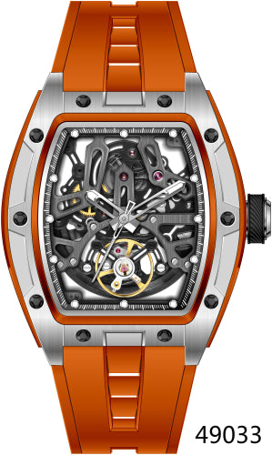 Invicta Men's 49033 S1 Rally Automatic 3 Hand Black Dial Watch