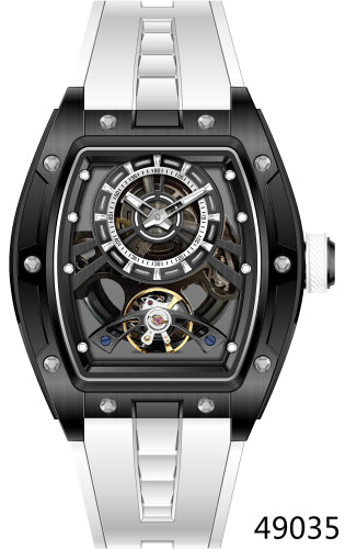 Invicta Men's 49035 S1 Rally Automatic 3 Hand Black Dial Watch