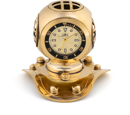 Invicta Unisex 49038 Pro Diver Quartz VD54 Gold Dial Watch