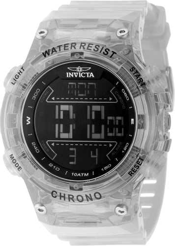 Invicta Men's 49041 Invicta Racing  Digital GMT/Alarm Black Dial Watch