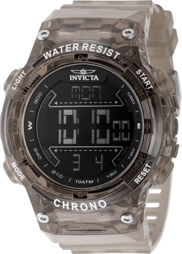 Invicta Men's 49043 Invicta Racing Digital GMT/Alarm Black Dial Watch