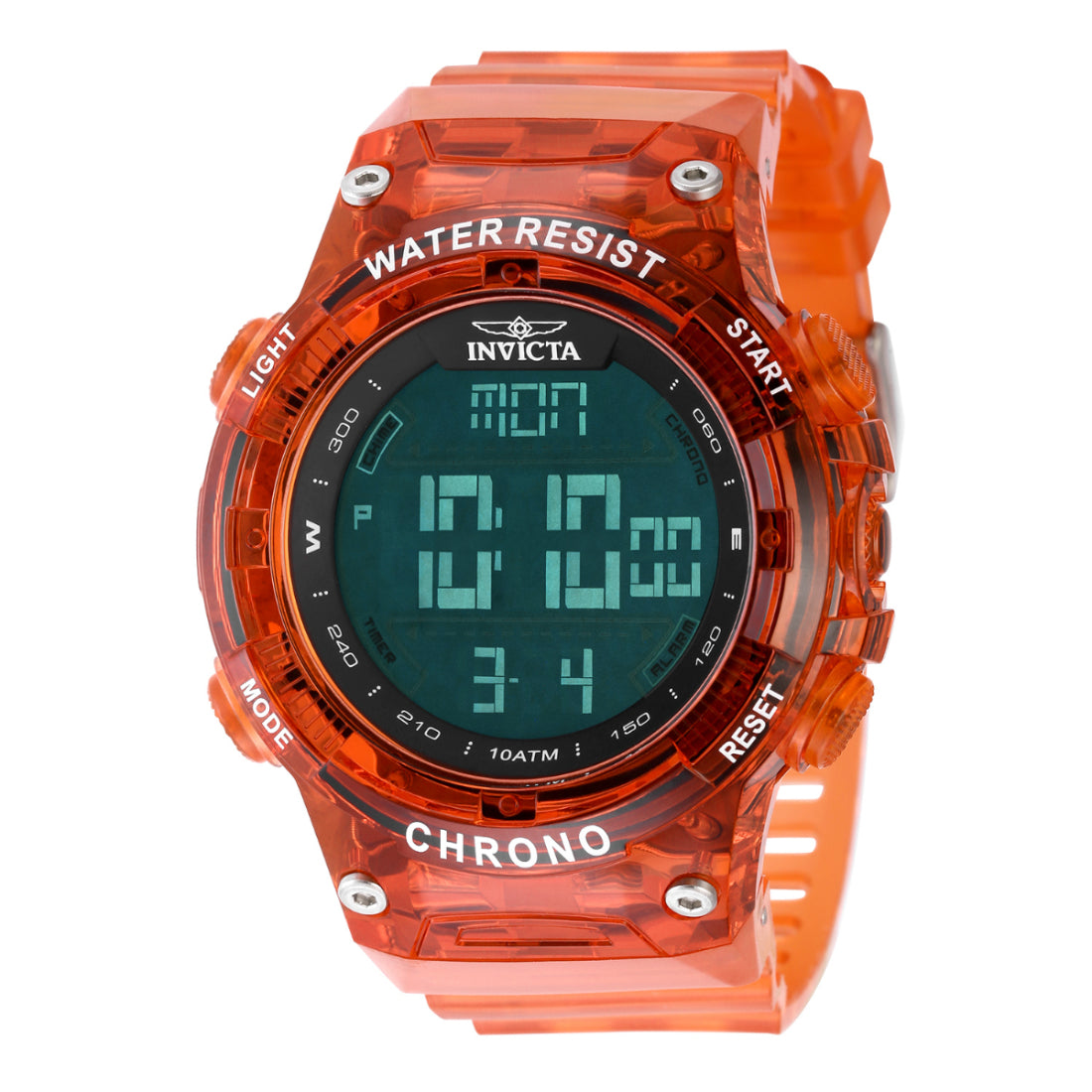 Invicta Men's 49046 Orange Polyurethane Watch