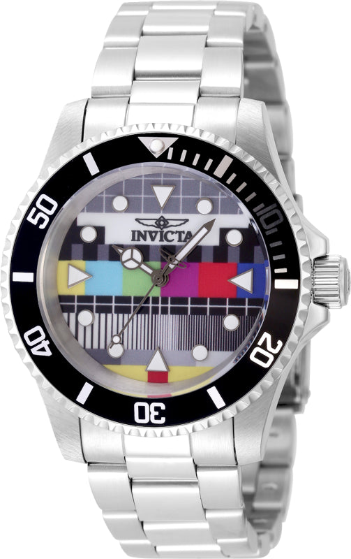 Invicta Men's 49062 Pop Art   Quartz 3 Hand Multi Color Dial Watch