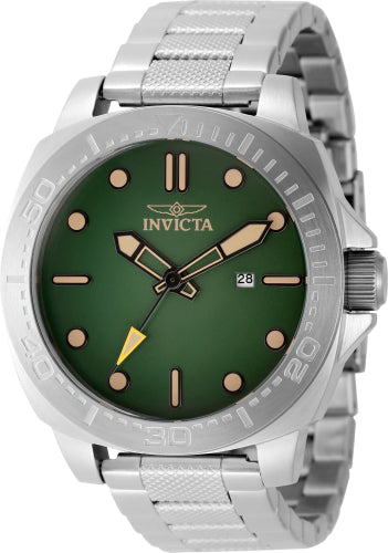 Invicta Men's 49100 Speedway Quartz PC32 Green Dial Watch