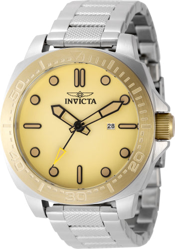 Invicta Men's 49102 Speedway Quartz PC32 Yellow Dial Watch
