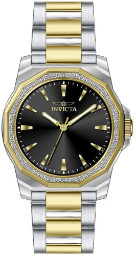 Invicta Men's 49105 Speedway Quartz 3 Hand Black Dial Watch
