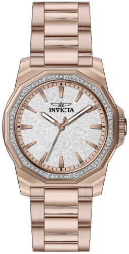 Invicta Women's 49131 Speedway Quartz 3 Hand Silver Dial Watch