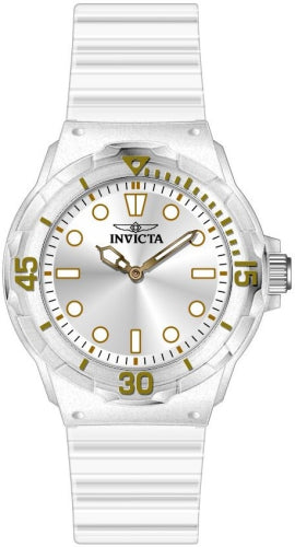 Invicta Women's 49204 Celestial Quartz 3 Hand Silver Dial Watch
