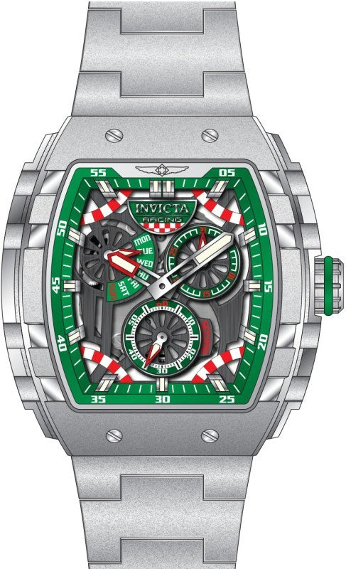 Invicta Men's 49219 Invicta Racing Quartz VD86 Plastic, Skeleton, Metal Dial Watch