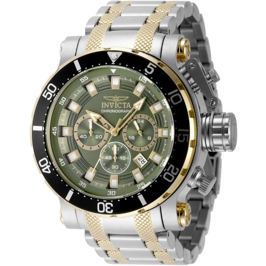 Invicta Men's 49225 Coalition Forces Quartz VD53 Green Dial Watch