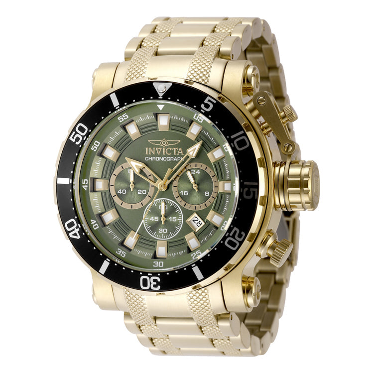 Invicta Men's 49227 Coalition Forces Quartz VD53 Green Dial Watch