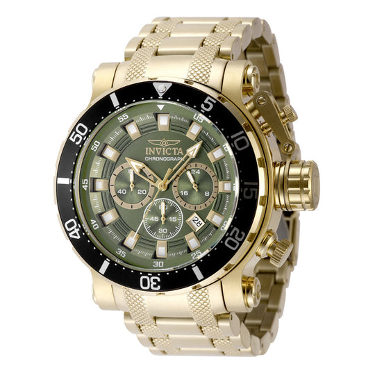 Invicta Men's 49227 Coalition Forces Quartz VD53 Green Dial Watch
