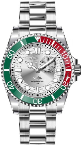 Invicta Men's 49276 Pro Diver  Quartz Multifunction Silver Dial Watch