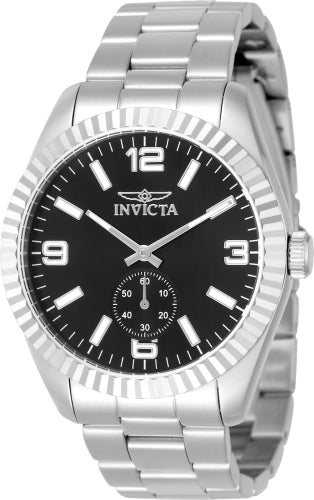 Invicta Men's 49318 Specialty  Quartz Multifunction Black Dial Watch