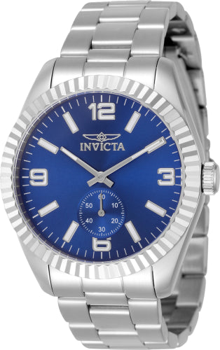 Invicta Men's 49382 Specialty  Quartz Multifunction Blue Dial Watch