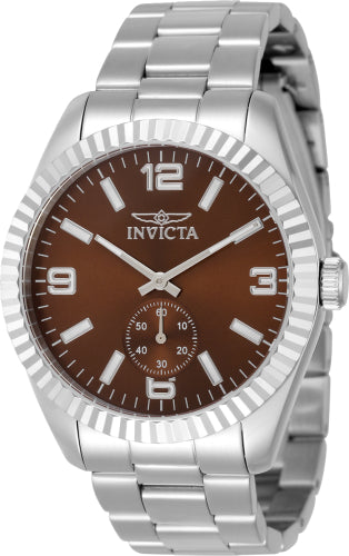 Invicta Men's 49383 Specialty  Quartz Multifunction Copper Dial Watch