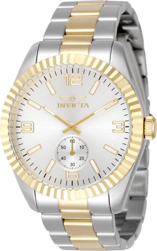Invicta Men's 49385 Specialty Quartz Multifunction Silver Dial Watch