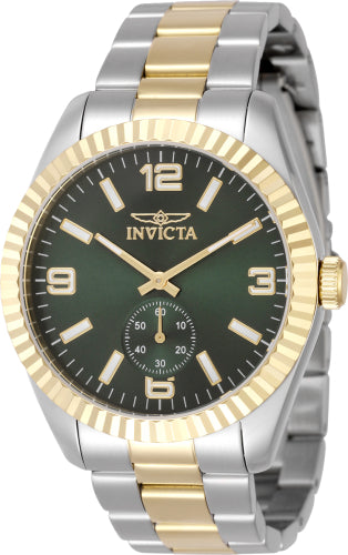 Invicta Men's 49386 Specialty  Quartz Multifunction Green Dial Watch