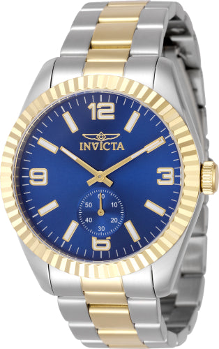 Invicta Men's 49387 Specialty  Quartz Multifunction Blue Dial Watch