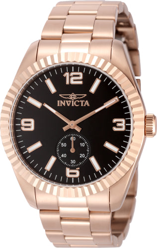 Invicta Men's 49392 Specialty  Quartz Multifunction Black Dial Watch
