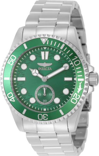 Invicta Men's 49423 Pro Diver Quartz VD78 Green Dial Watch