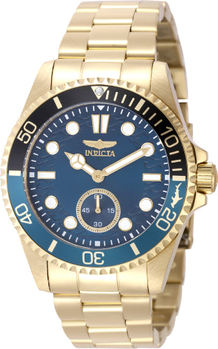 Invicta Men's 49435 Pro Diver Quartz VD78 Blue Dial Watch