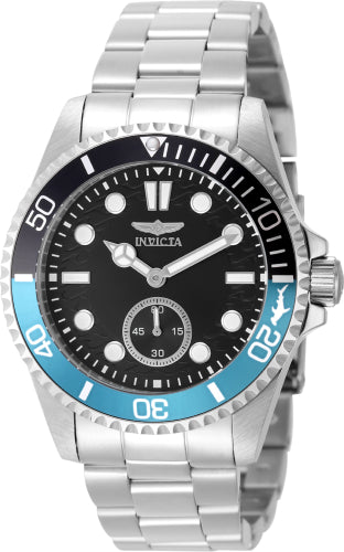 Invicta Men's 49437 Pro Diver Quartz VD78 Black Dial Watch