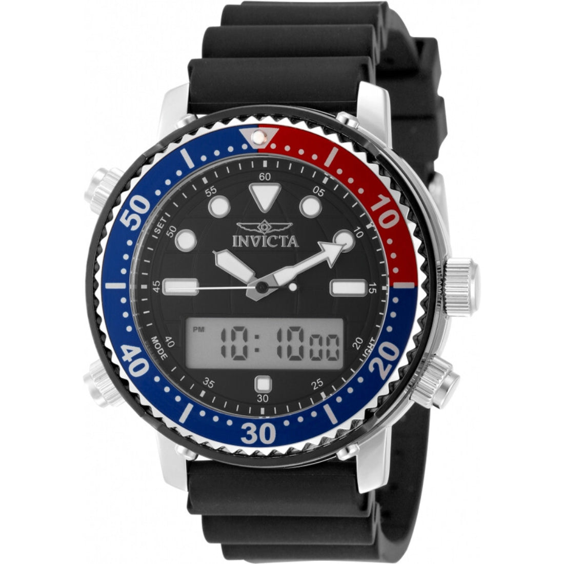 Invicta Men's 49451 Black Silicone Watch