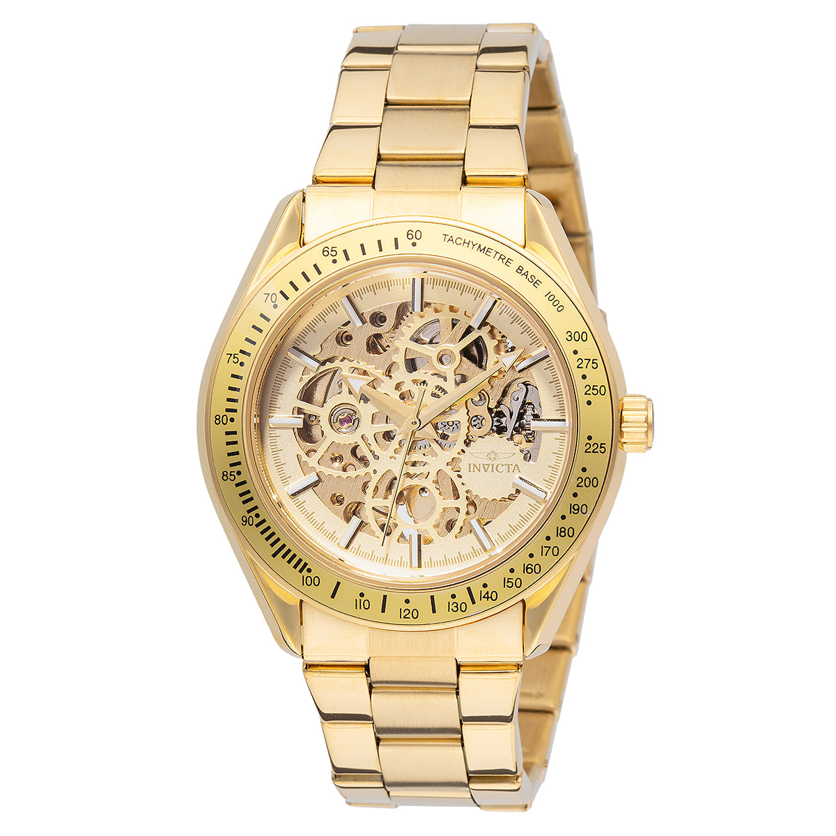 Invicta Men's 49501 Objet D Art Automatic SK008 Gold Dial Watch